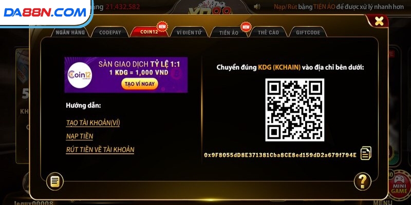 Nạp Tiền Da88 - Dịch Vụ Đỉnh Cao Cho Game Thủ Chuyên Nghiệp 4 Những chú ý khi truy cập nạp tiền tại Da88
